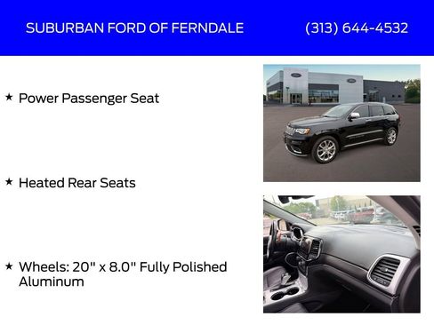 Used 2020 Jeep Grand Cherokee Summit AWD/4WD image 17