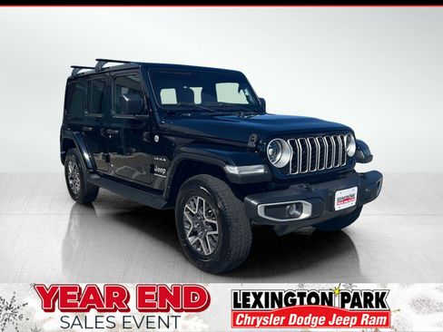 Used 2024 Jeep Wrangler Sahara w/ Technology Group image 1