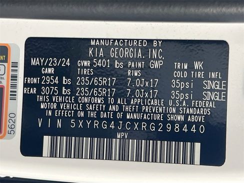 Certified 2024 Kia Sorento LX image 31