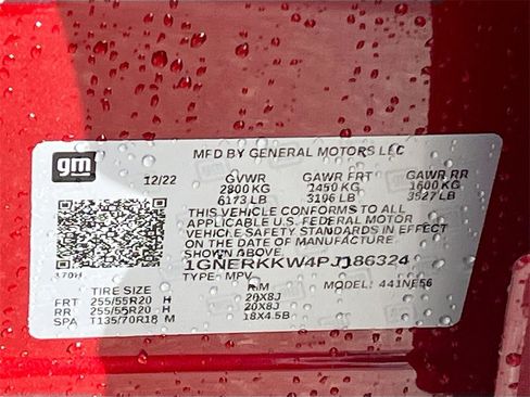 Used 2023 Chevrolet Traverse Premier w/ LPO, Floor Liner Package image 35