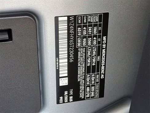 New 2025 Mercedes-Benz Sprinter 2500 image 17