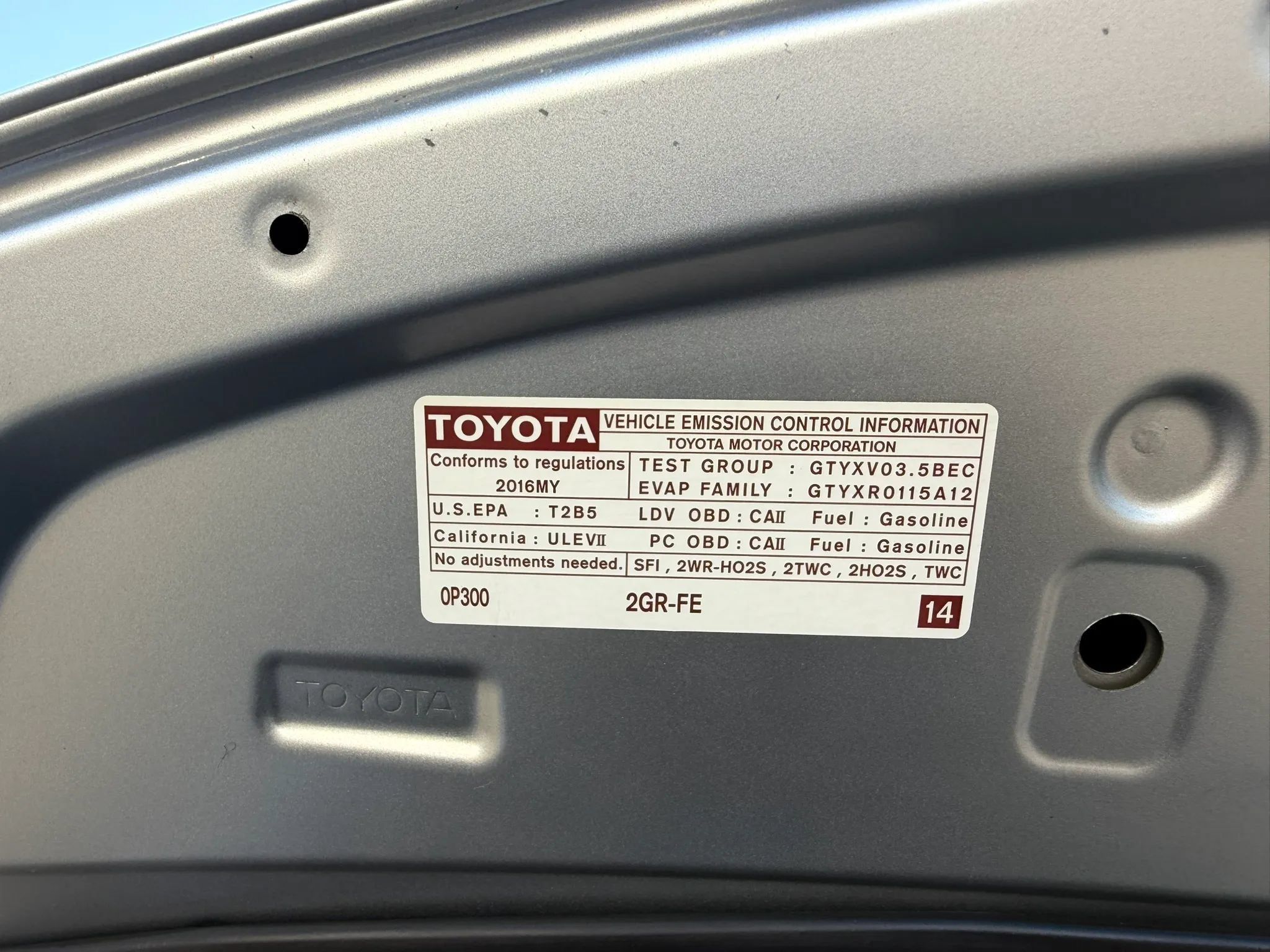 Used 2016 Toyota Avalon XLE FWD image 23