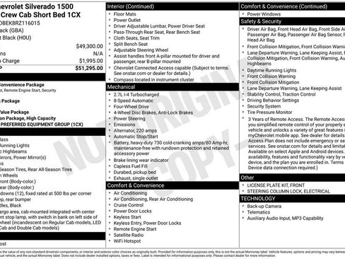 Used 2024 Chevrolet Silverado 1500 Custom image 8