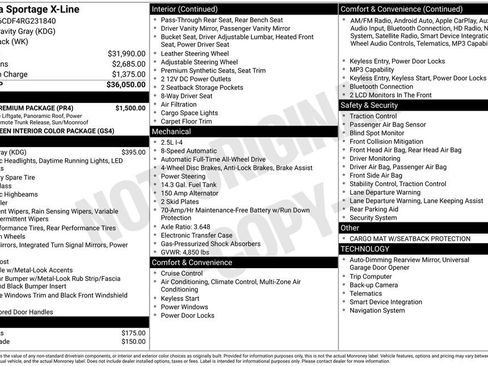 Certified 2024 Kia Sportage X-Line w/ X-Line Premium Package AWD/4WD image 26