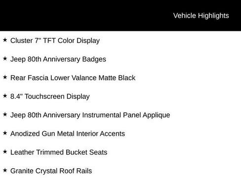Used 2021 Jeep Cherokee Latitude Lux 80th Anniv w/ Quick Order Package 26U 80TH image 12