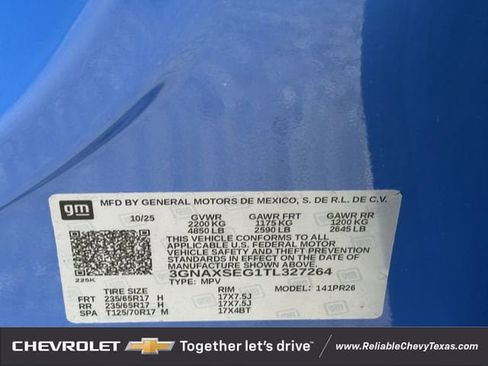 New 2026 Chevrolet Equinox ACTIV w/ Convenience Package III AWD/4WD image 29