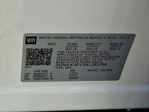 Certified 2022 Chevrolet Equinox LT image 30