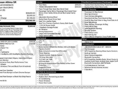 Certified 2025 Nissan Altima 2.5 SR w/ SR Premium Package FWD image 8