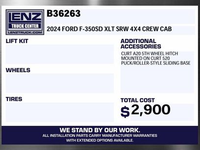 Used 2024 Ford F350 XLT w/ XLT Premium Package