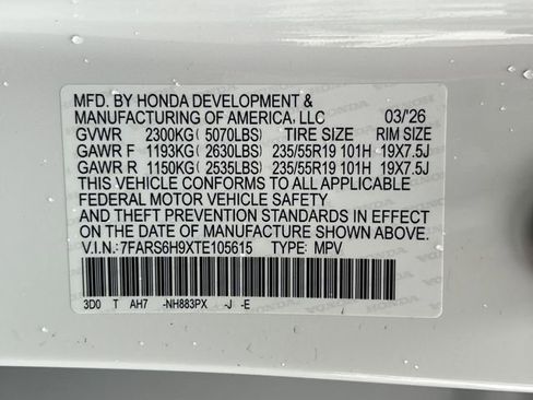 New 2026 Honda CR-V Sport Touring image 19