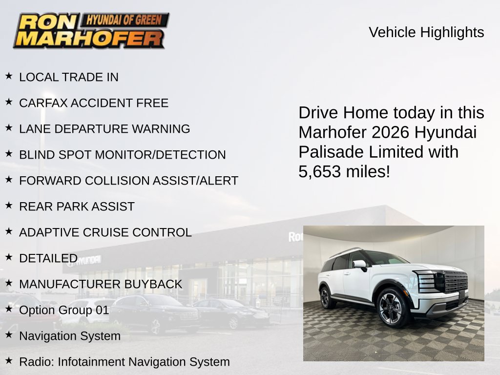 Used 2026 Hyundai Palisade Limited FWD image 15