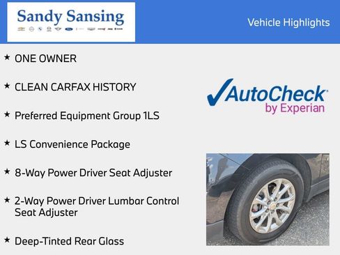Used 2020 Chevrolet Equinox LS w/ LS Convenience Package FWD image 11