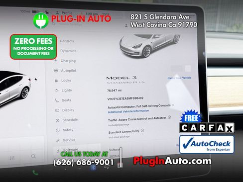 Used 2021 Tesla Model 3 Standard Range Plus RWD image 29
