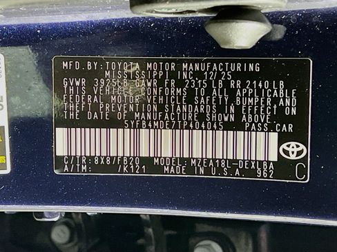 Used 2026 Toyota Corolla LE FWD image 26