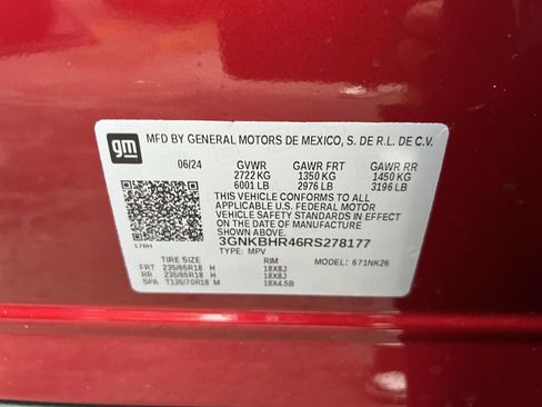 Certified 2024 Chevrolet Blazer LT w/ Convenience Package image 12