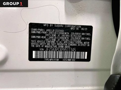 Used 2023 Subaru Forester Limited AWD/4WD image 35