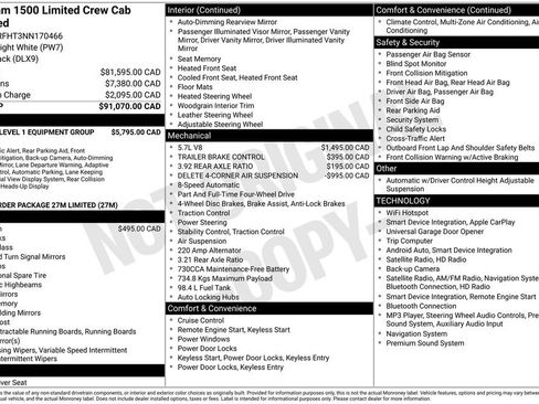 Used 2022 RAM 1500 Limited AWD/4WD image 41