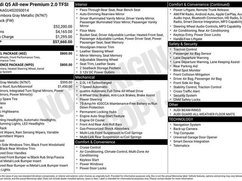 Used 2025 Audi Q5 Premium w/ Convenience Package image 28