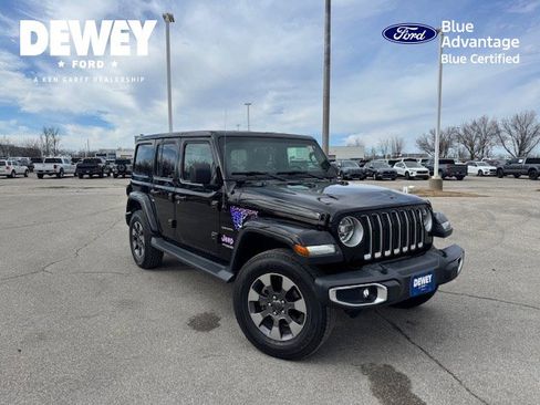 Used 2020 Jeep Wrangler Unlimited Sahara image 1