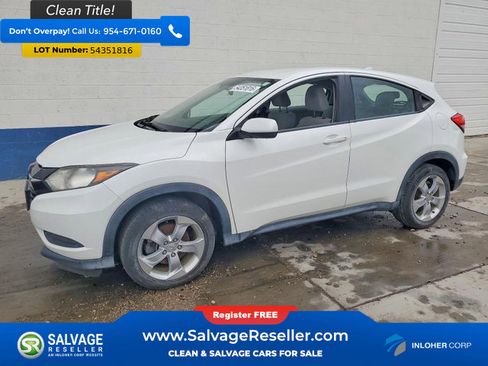 Used 2016 Honda HR-V LX image 1
