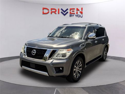 Used 2017 Nissan Armada SL w/ Interior Lighting Package RWD image 8