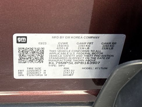 Used 2023 Chevrolet TrailBlazer LT w/ Convenience Package image 33