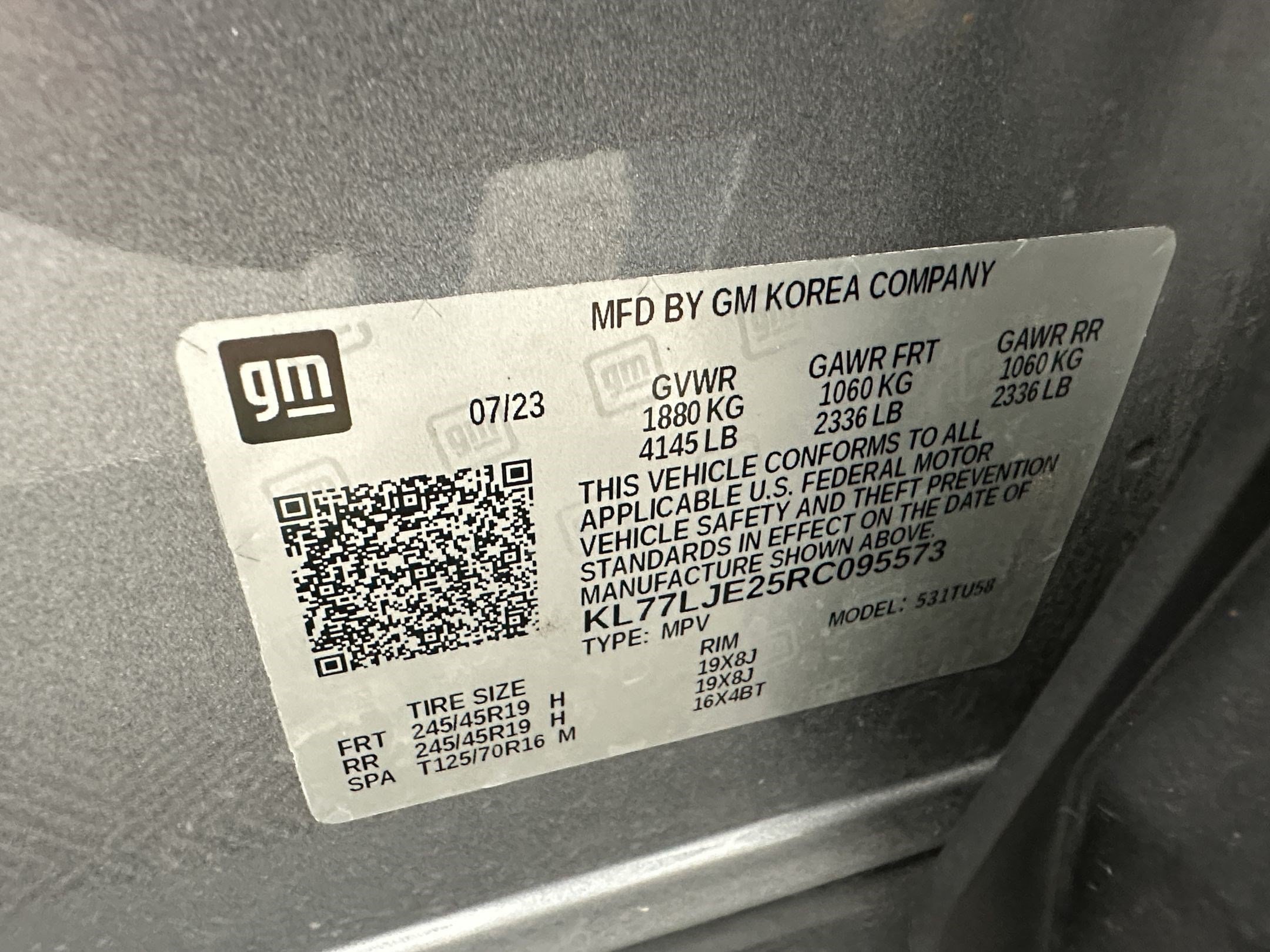 Certified 2024 Chevrolet Trax RS w/ Sunroof Package FWD image 26