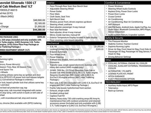 Used 2020 Chevrolet Silverado 1500 LT w/ Trailering Package image 2