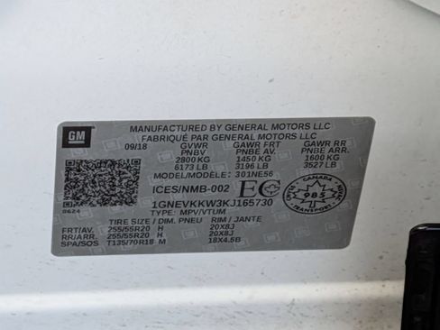 Used 2019 Chevrolet Traverse Premier w/ Redline Edition AWD/4WD image 33