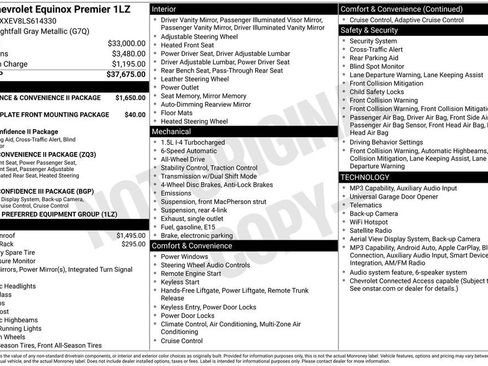 Used 2020 Chevrolet Equinox Premier AWD/4WD image 12