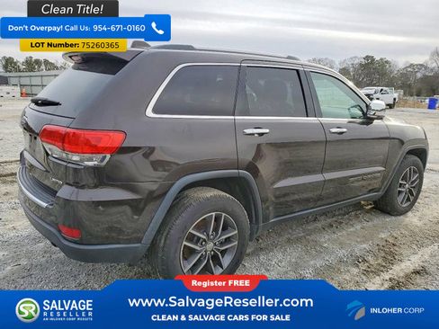 Used 2017 Jeep Grand Cherokee Limited w/ Luxury Group II image 4
