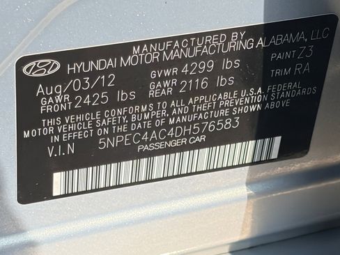 Used 2013 Hyundai Sonata Limited FWD image 34