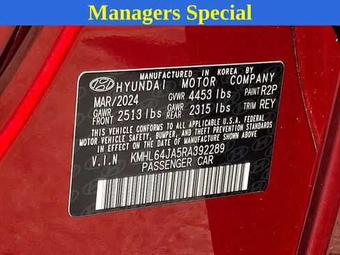 Used 2024 Hyundai Sonata SEL FWD image 28