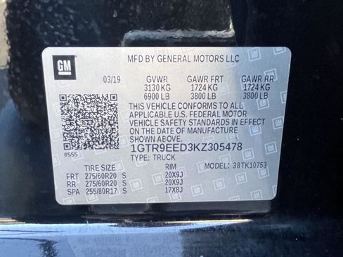 Used 2019 GMC Sierra 1500 AT4 w/ AT4 Premium Package image 34