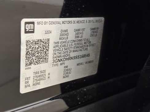 New 2025 Chevrolet Blazer EV RS image 45