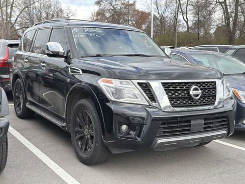 Used 2019 Nissan Armada Platinum w/ Captain's Chairs Package image 6