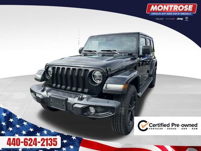 Certified 2021 Jeep Wrangler Unlimited Sahara
