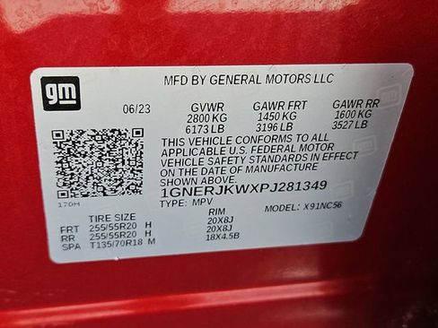 Certified 2023 Chevrolet Traverse RS image 34