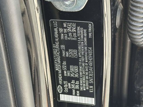 Certified 2024 Hyundai Santa Cruz Limited AWD/4WD image 26