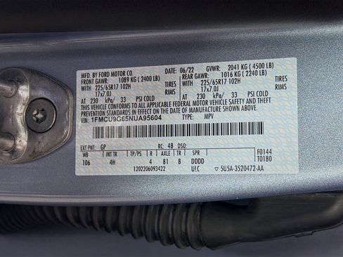 Used 2022 Ford Escape SE w/ Convenience Package image 31