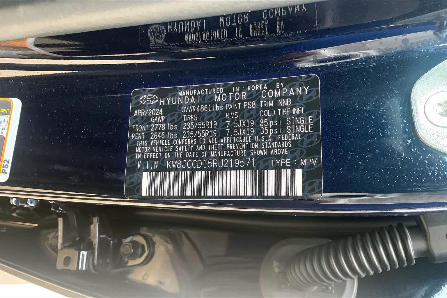 Used 2024 Hyundai Tucson SEL AWD/4WD image 34