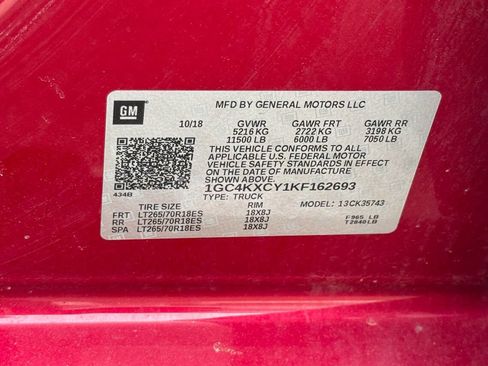 Used 2019 Chevrolet Silverado 3500 LTZ w/ Duramax Plus Package AWD/4WD image 26