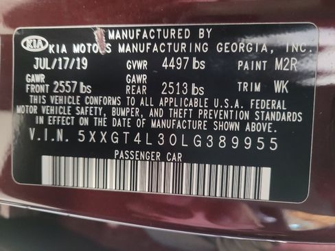 Used 2020 Kia Optima LX FWD image 33
