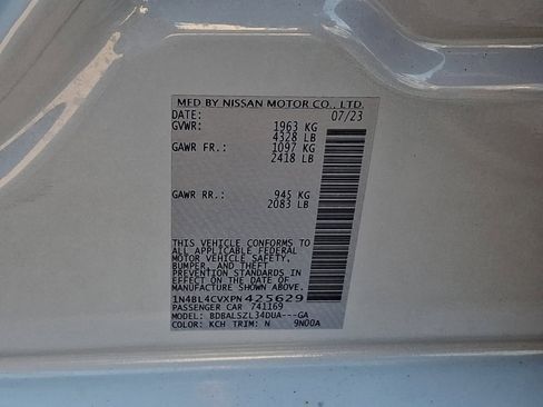 Certified 2023 Nissan Altima 2.5 SR FWD image 26