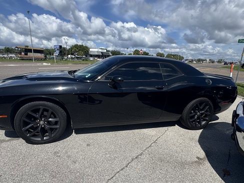 Used 2022 Dodge Challenger SXT w/ Blacktop Package RWD image 2