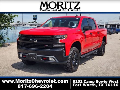 Used 2021 Chevrolet Silverado 1500 LT Trail Boss w/ Bed Protection Package AWD/4WD image 1