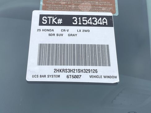 Certified 2025 Honda CR-V LX image 30