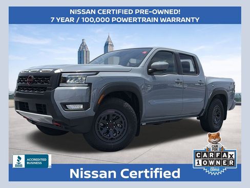 Certified 2025 Nissan Frontier Pro-X w/ Pro Convenience Package RWD image 1