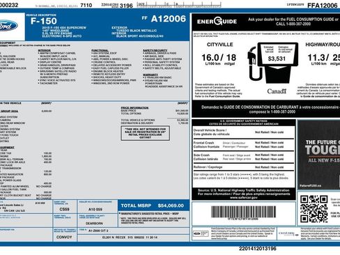 Used 2015 Ford F150 XLT w/ Equipment Group 302A Luxury image 48