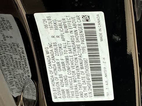 Certified 2026 Honda Civic Sport Touring image 22